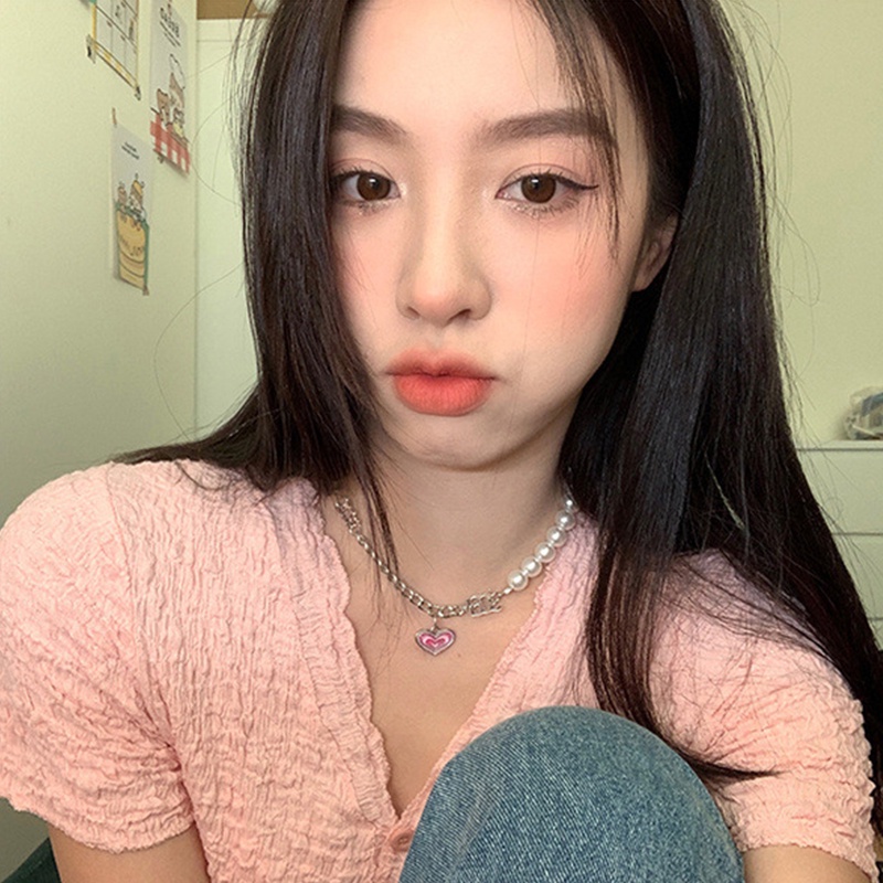 Vòng cổ kim loại dày phong cách hiphop châu âu