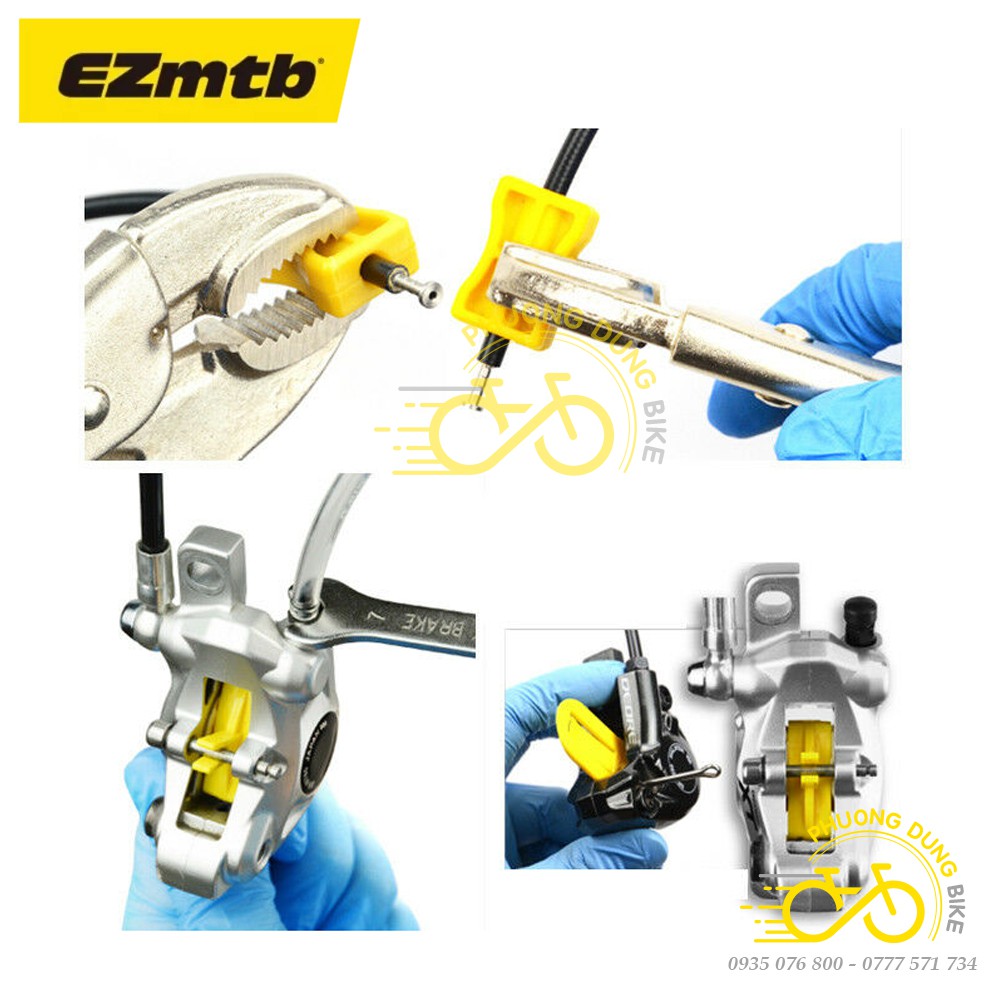 Bộ công cụ bơm phanh dầu thắng xe đạp Shimano, Tektro, Magura - EZMTB 01