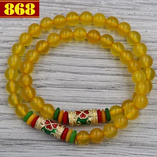 Chuỗi đá hoàng ngọc quấn đôi DD3