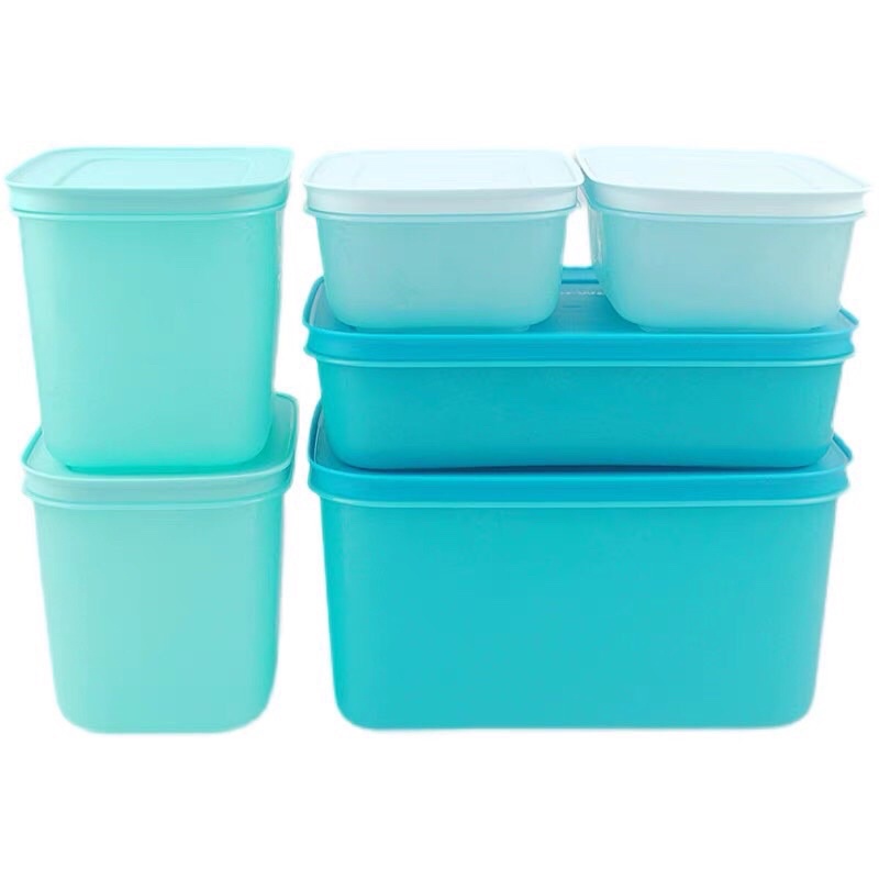 [Hàng có sẵn chính hãng] Bộ 6 hộp đông dẻo Tupperware
