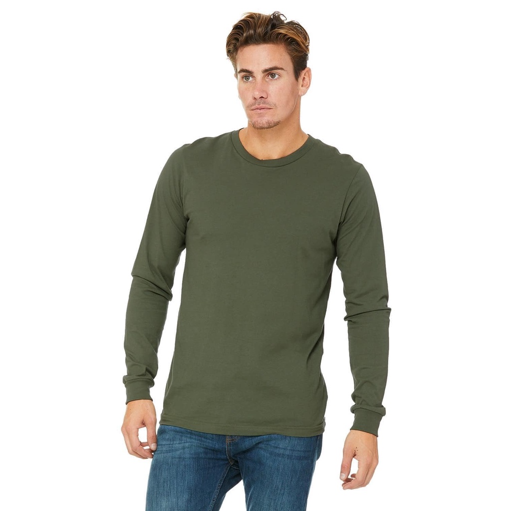 Áo thun dài tay Co giãn 4 Chiều cổ tròn nam,chất thun cotton đẹp dáng ôm nhẹ phù hợp cho nam (ảnh thật