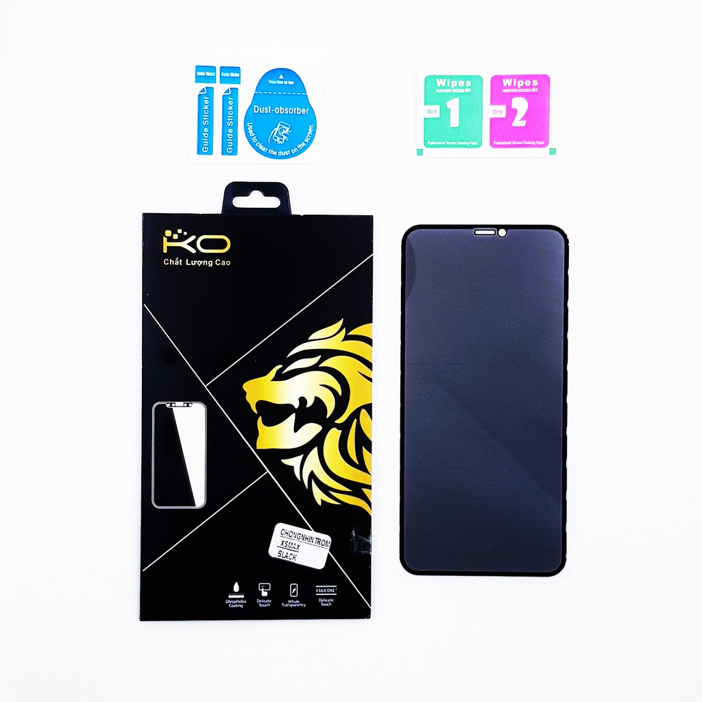 Kính cường lực chống nhìn trộm full màn, cường lực chống nhìn trộm iphone từ 7 plus - 11 12 13 14/pro/max/promax