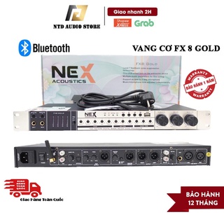 Vang cơ Nex FX8 Gold chính hãng Hỗ trợ đầu vào Bluetooth, AUX, Cổng Quang Bảo hành 12 tháng