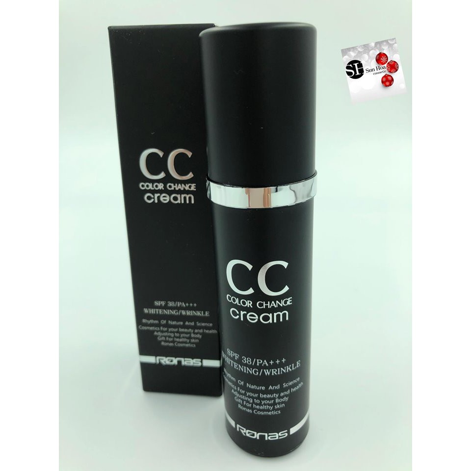 Ronas CC Cream - Kem CC Lót Trang Điểm SPF 38/PA+++ | BigBuy360 - bigbuy360.vn