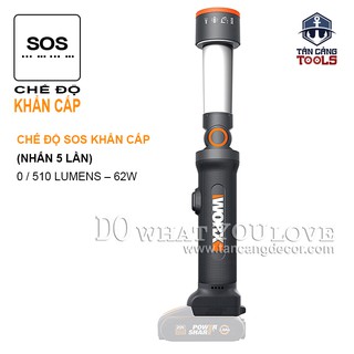 ĐÈN PIN WORX WX027