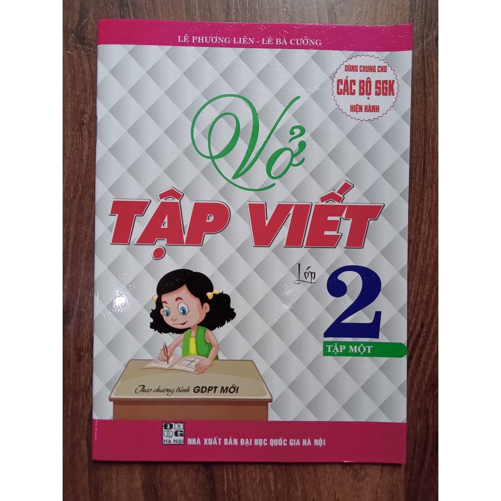 Sách - Vở Tập Viết Lớp 2 - Tập 1 (Theo Chương Trình Giáo Dục Phổ Thông Mới)  - HAB