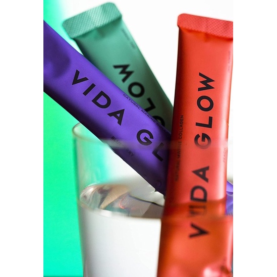 ☘☘Collagen Vida Glow Marine   Truyền thống / Xoài 🍋 / Thơm🍍 / Đào🍑 / Việt Quất🫐