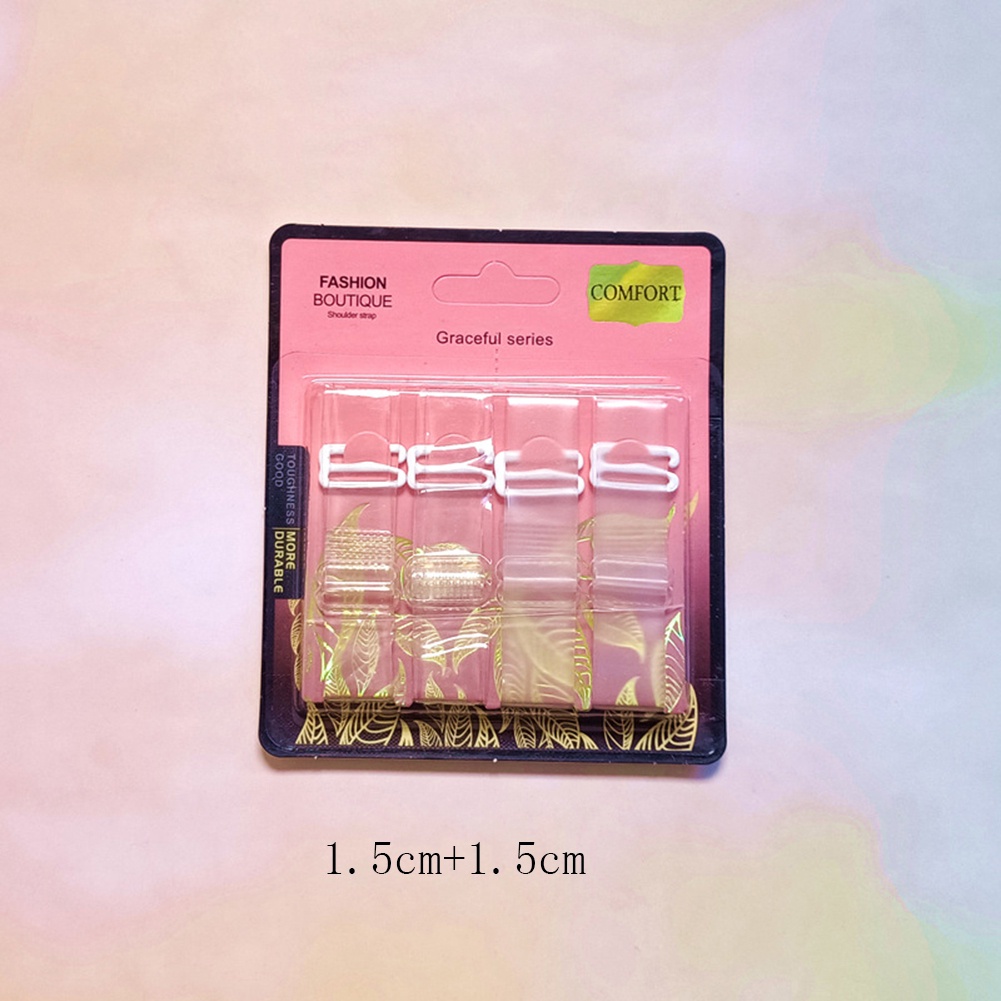 Dây Áo Ngực Trong Suốt Kẻ Sọc Co Giãn Cao Cài Nút Điều Chỉnh Được Phong Cách Mới