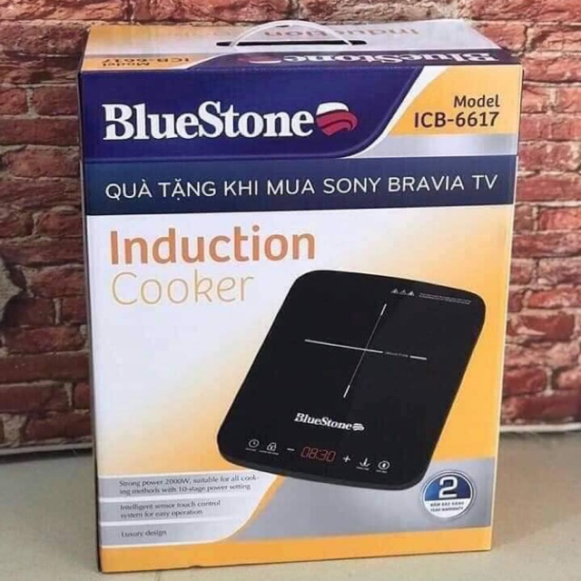 Bếp từ BlueStone ICB-6617 2000W (tặng kèm nồi) sp bán chạy