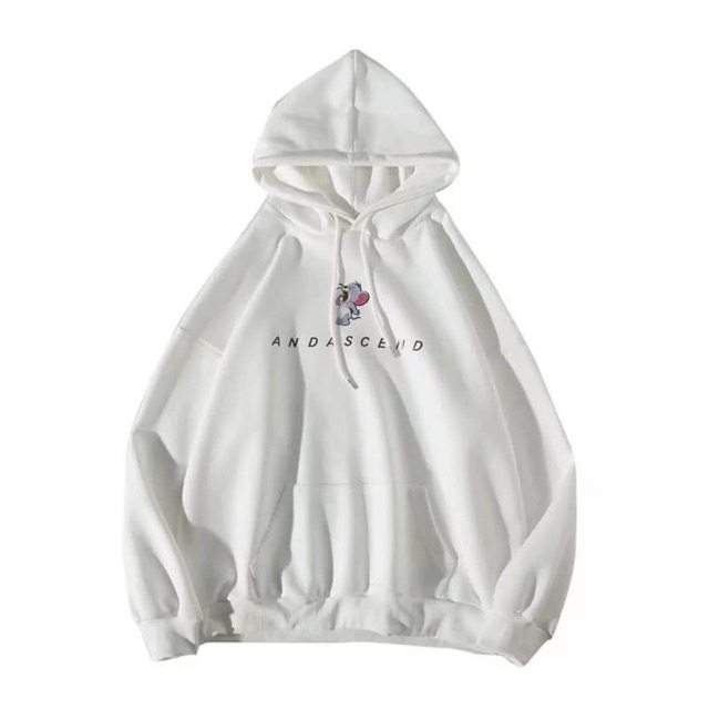 Áo hoodie nỉ bông chuột Andascend