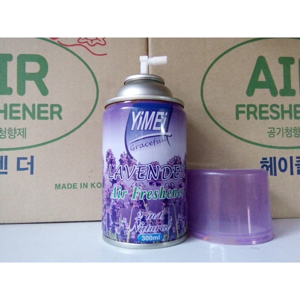 Bình xịt thơm phòng Air Freshener 250ml dùng thay thế cho bình xịt Máy xịt nước hoa tự động