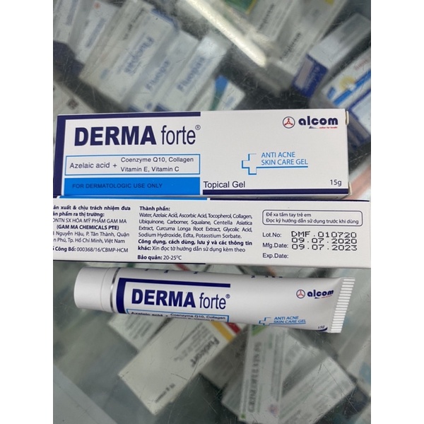 Gel bôi DEMA FORE Tuýp 15g loại bỏ mụn trứng cá,viết thâm