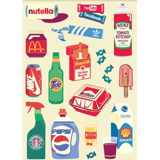 Set sticker bully brand cực chất