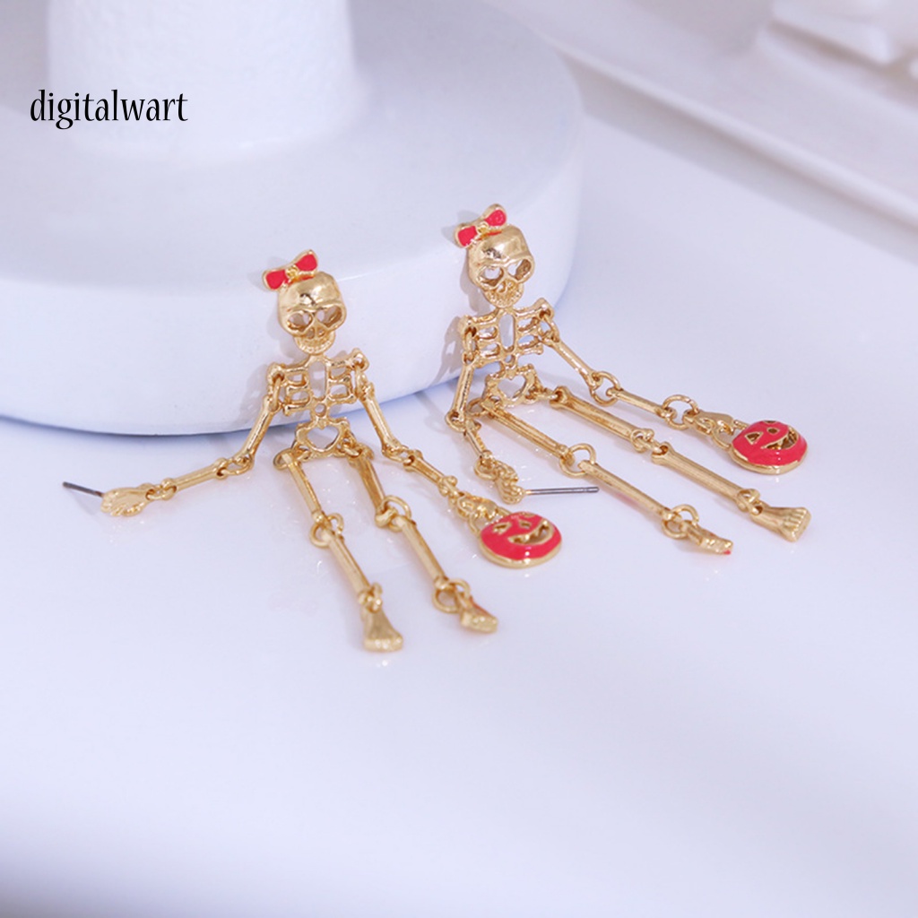 Kỹ Thuật Số| 1 Đôi Bông Tai Hình Ma Phong Cách Punk Dành Cho Nữ