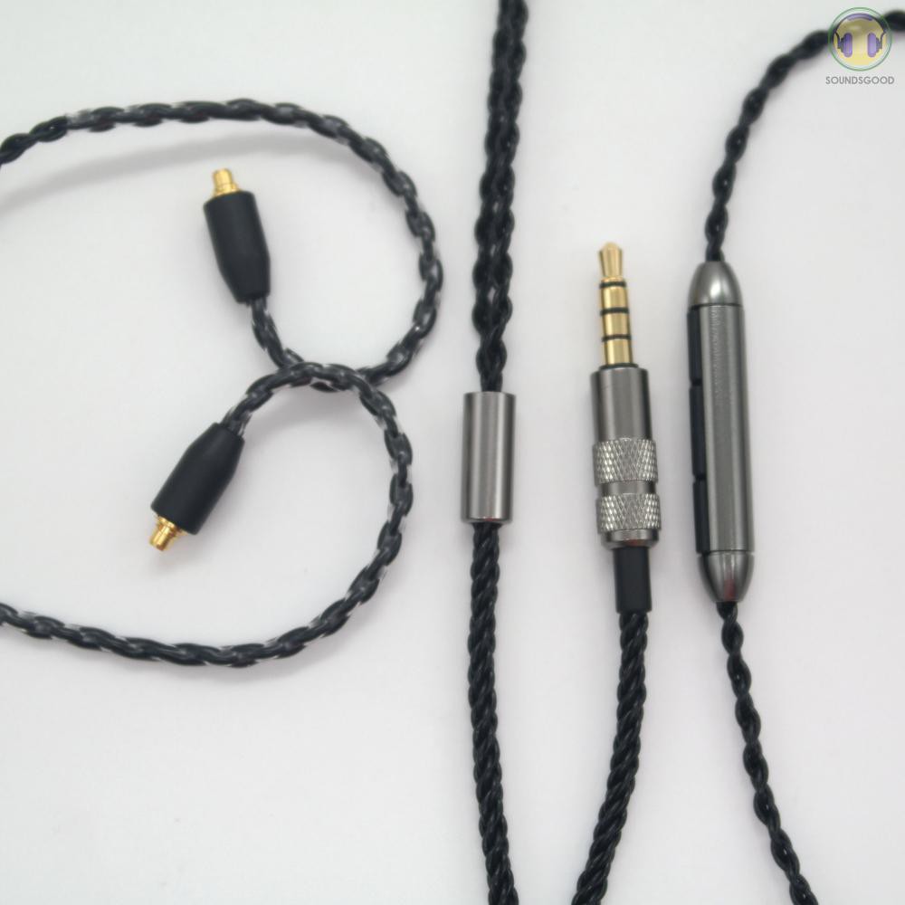 Dây cáp thay thế cho tai nghe MMCX với jack 3.5mm | BigBuy360 - bigbuy360.vn