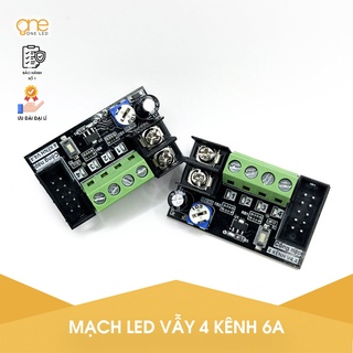 Mạch điều khiển Led Vẫy 4 kênh công suất 6A, Điều khiển Led đúc, led liền dây OneLED V4.4 [Hàng chính hãng]