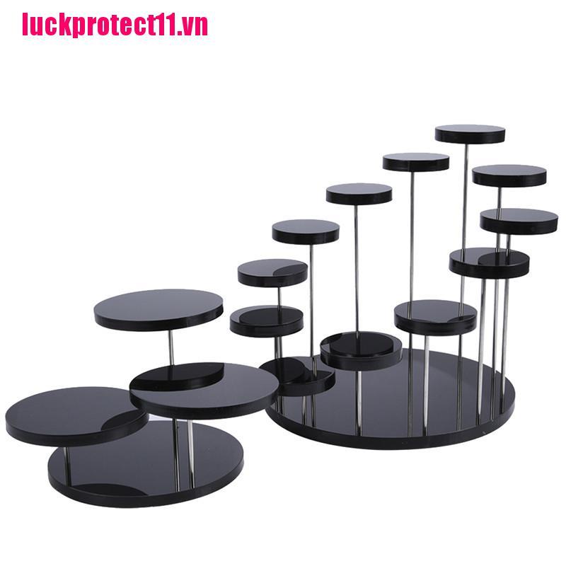 JIAJU Cupcake Stand Acrylic Display Stand For jewelry Cake Dessert Rack Party Decor