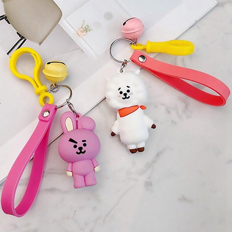 Móc khóa hình các thành viên BTS chibi dễ thương