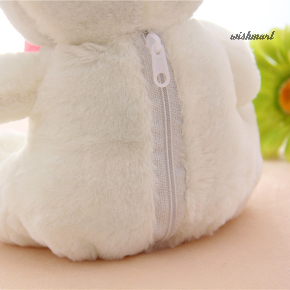 [Wish] LED Light Music Bear Animal Plush Soft Doll Stuffed Toy Bed Cushion Kids Gift