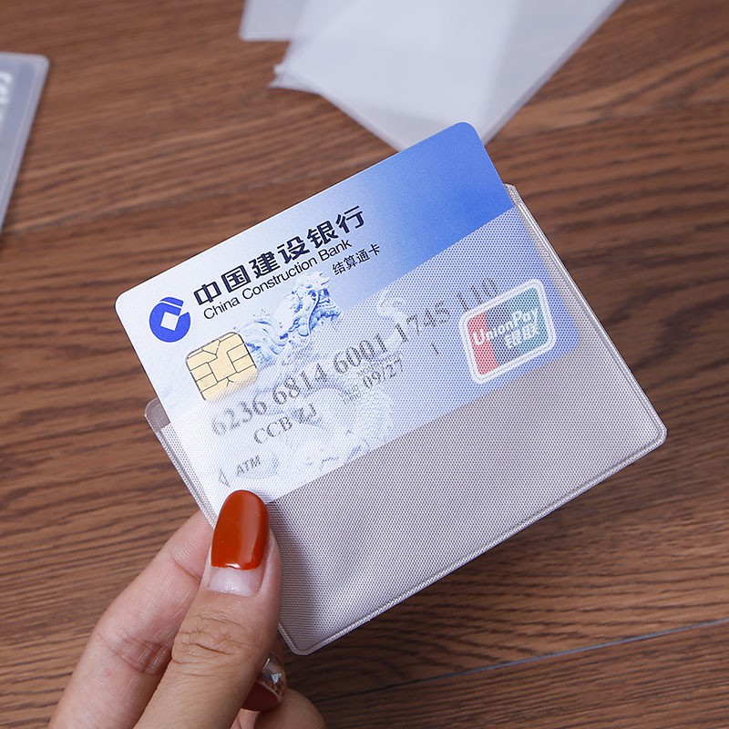 Vỏ bọc thẻ ATM, thẻ căn cước, thẻ sinh viên, name card, card visit, bằng lái xe chống thấm nước, chống ẩm