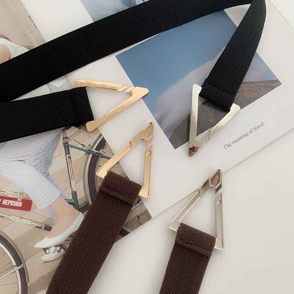Thắt Lưng Vải Canvas Co Giãn Sang Trọng Cá Tính