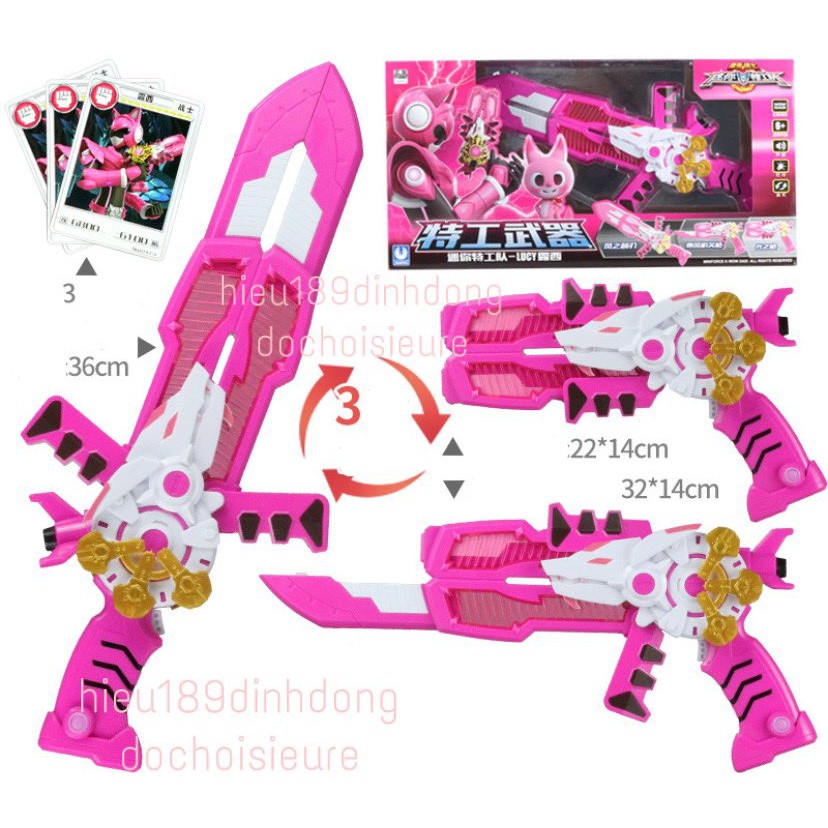 Trang Bị Phụ Kiện Lucy BIỆT ĐỘI SIÊU NHÂN NHÍ KHỦNG LONG