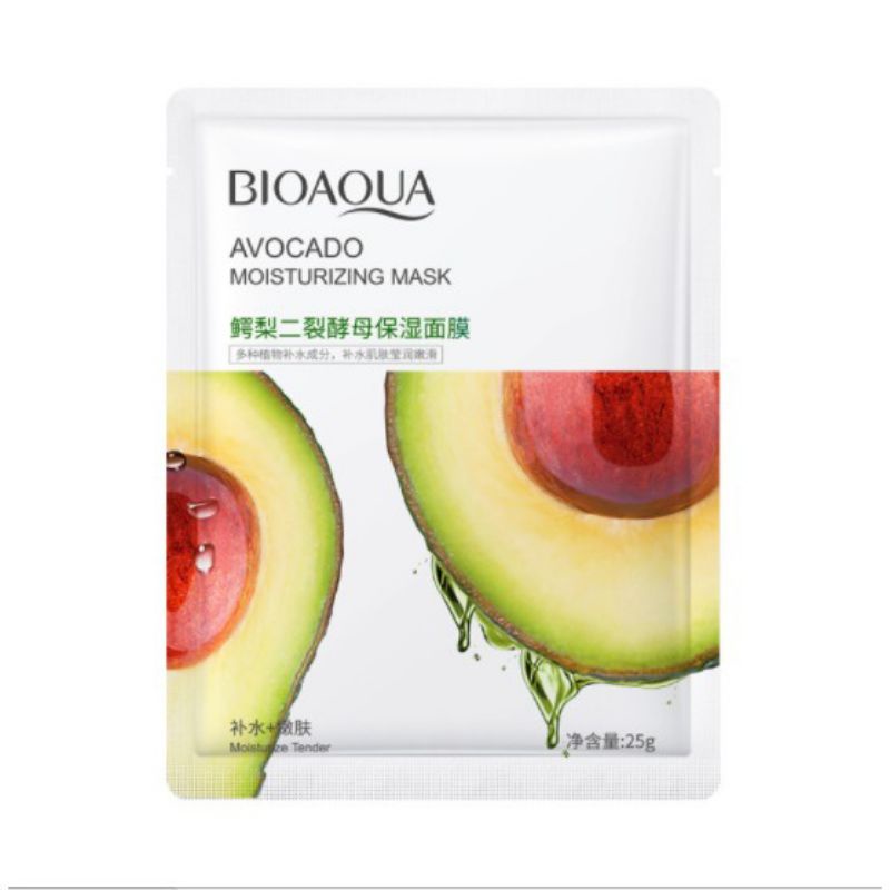 Một Miếng Mặt nạ giấy Bioaqua vị Trái Cây tự nhiên cao cấp chính hãng