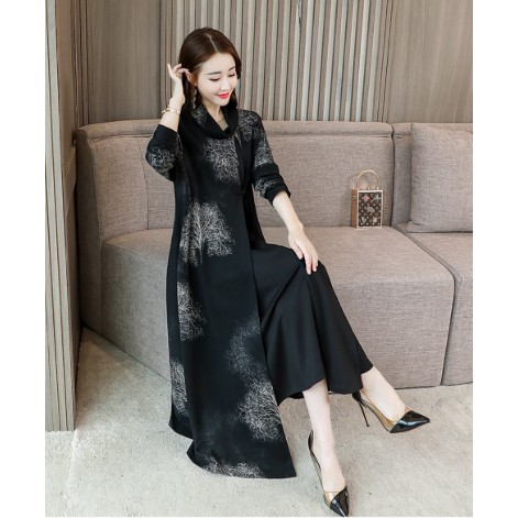 Đầm suông dài đẹp MD001