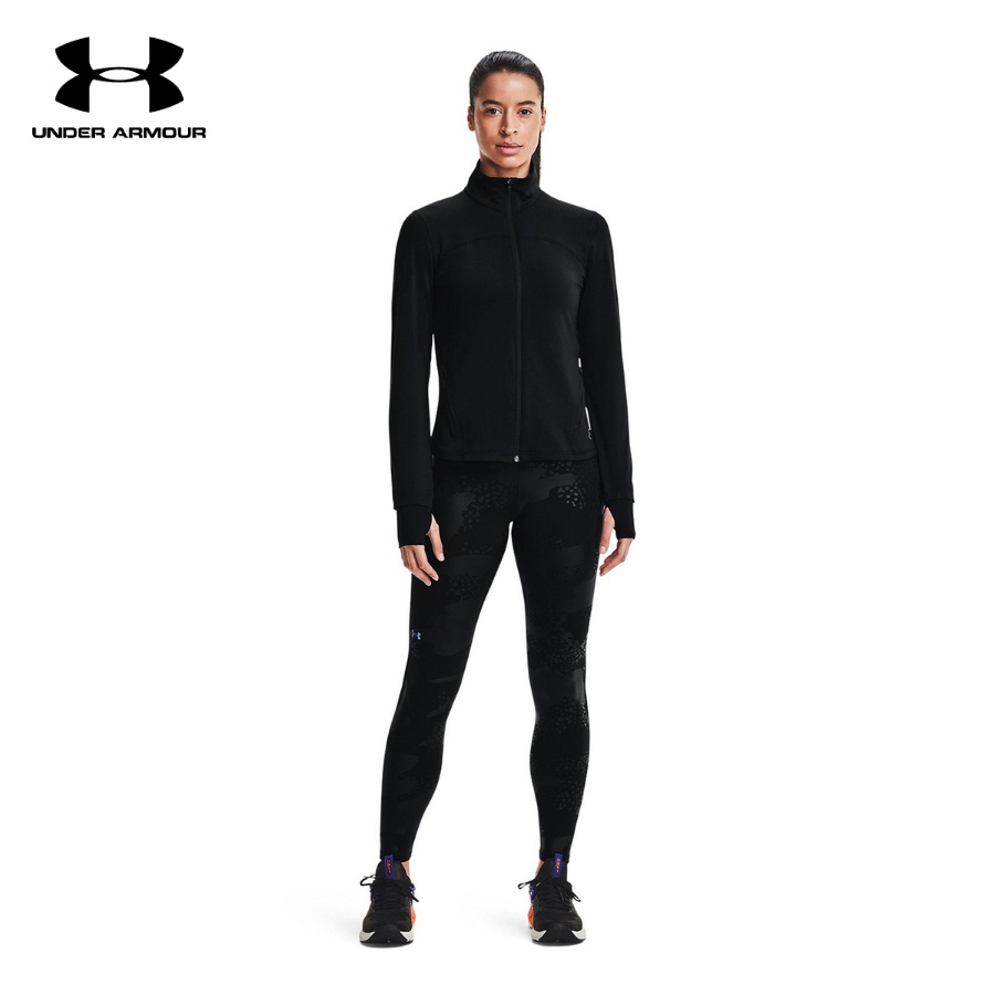 Quần legging thể thao nữ Under Armour RUSH™ No-Slip Waistband Tonal Full-Length - 1361025-001