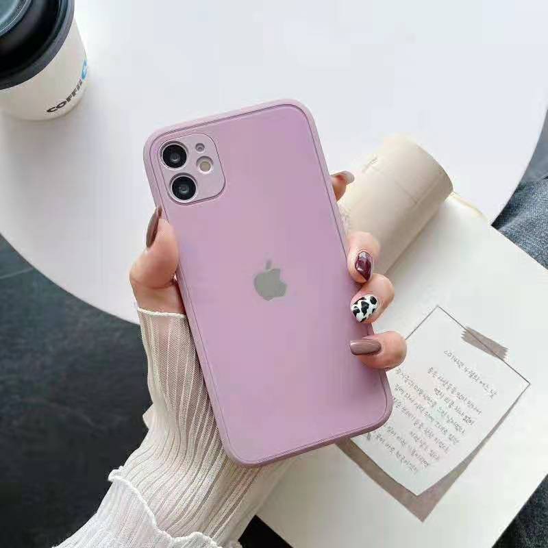 Ốp Lưng Kính Cường Lực Cho Iphone 11 Pro Max X Xs Max 7 8 6 6s Plus