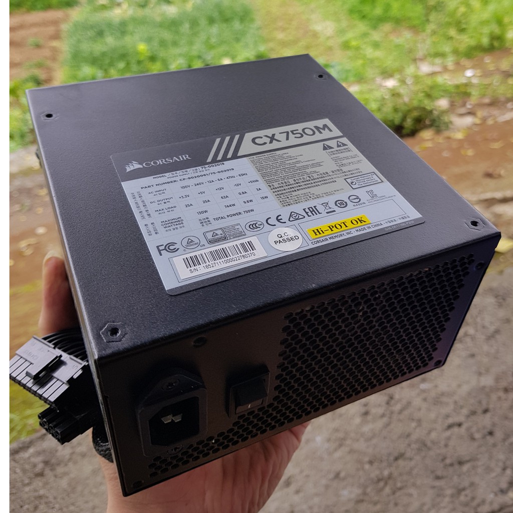 PSU - Nguồn máy tính Corsair CX750m 80 Plus bronze