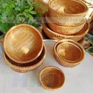 Thúng tre nâu nhí đủ size