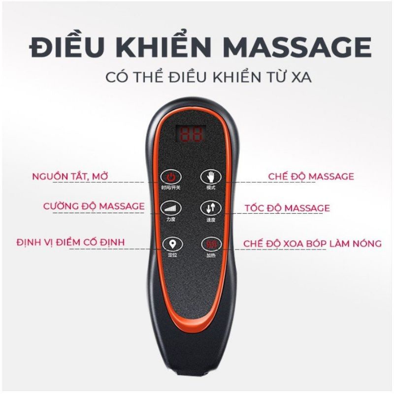 💥💥ĐỆM MASSAGE TOÀN THÂN [TẶNG KÈM GỐI MÁT XA] - ĐA ĐIỂM RUNG - TỎA NHIỆT HỒNG NGOẠI LÀM ẤM CƠ THỂ XUA TAN MỆT MỎI