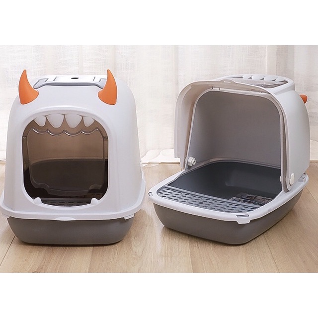 Nhà Vệ Sinh Mèo Cao Cấp - Tặng Xẻng (Chỉ Ship Hỏa Tốc HCM)