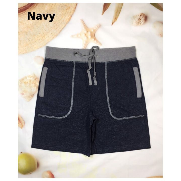 Quần short cotton cho bé trai từ 15-48kg. Thun cotton thoáng khí- Tomchuakids