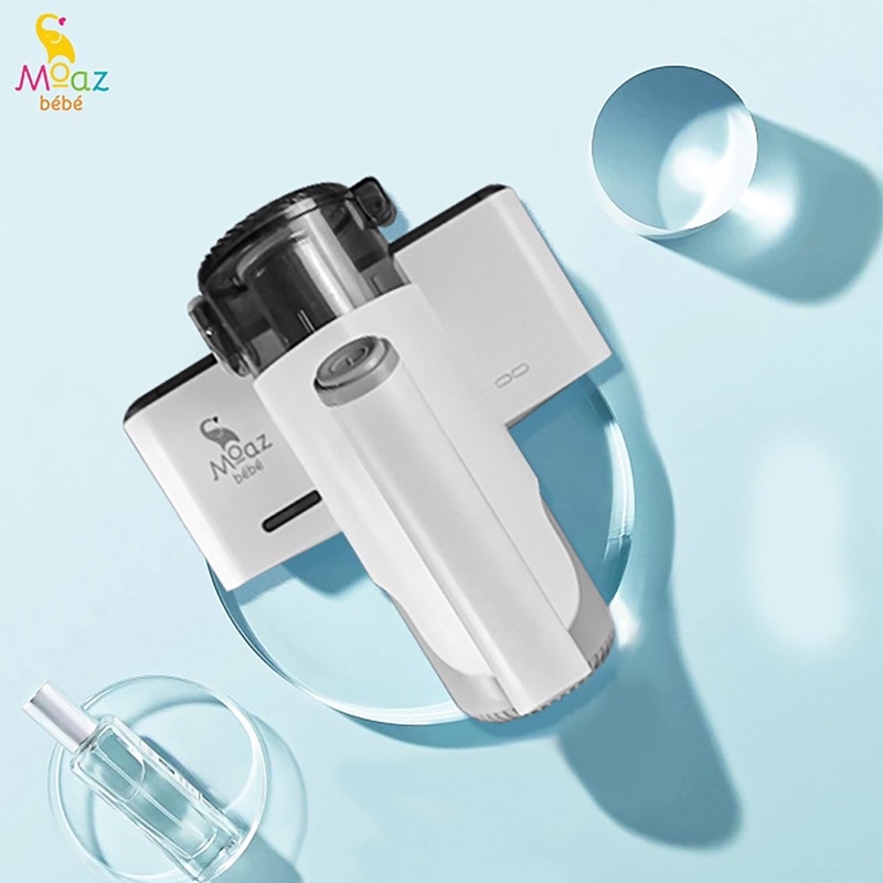 Máy hút bụi giường nệm Moaz bebe MB-037, máy hút bụi cầm tay mini