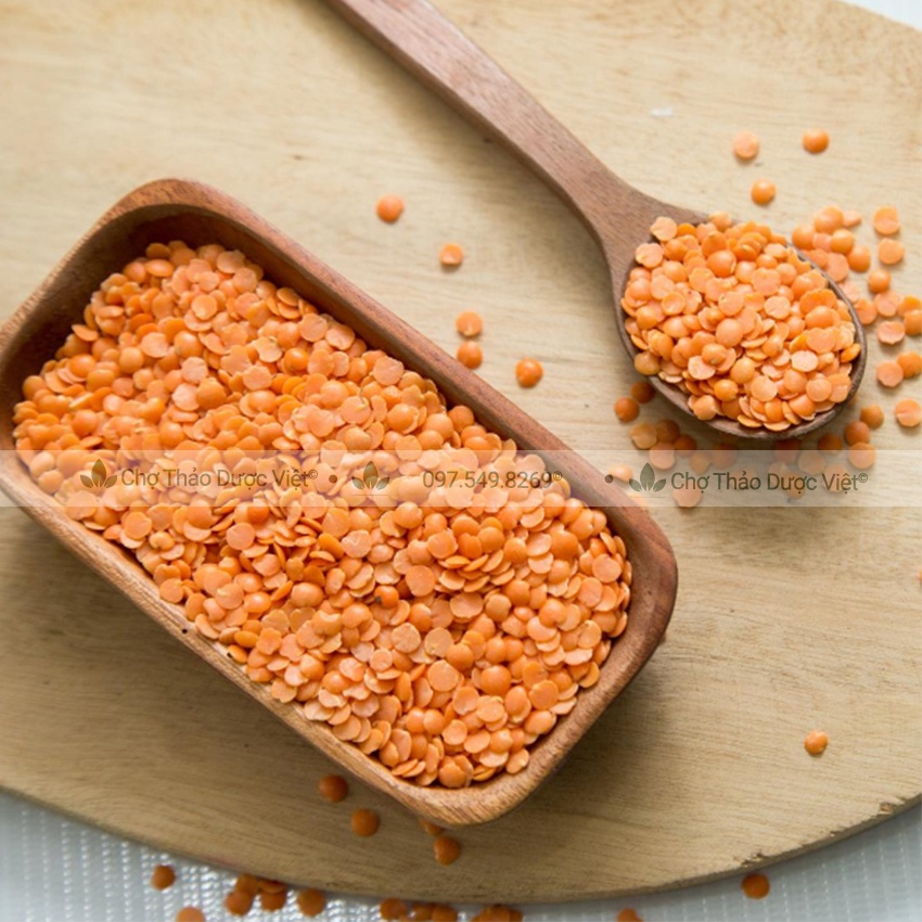 Đậu lăng đỏ hữu cơ 500g ( Hạt đậu lăng đỏ, hạt dinh dưỡng cho bé ăn dặm, tốt cho người ăn Keto)- Chợ Thảo Dược Việt