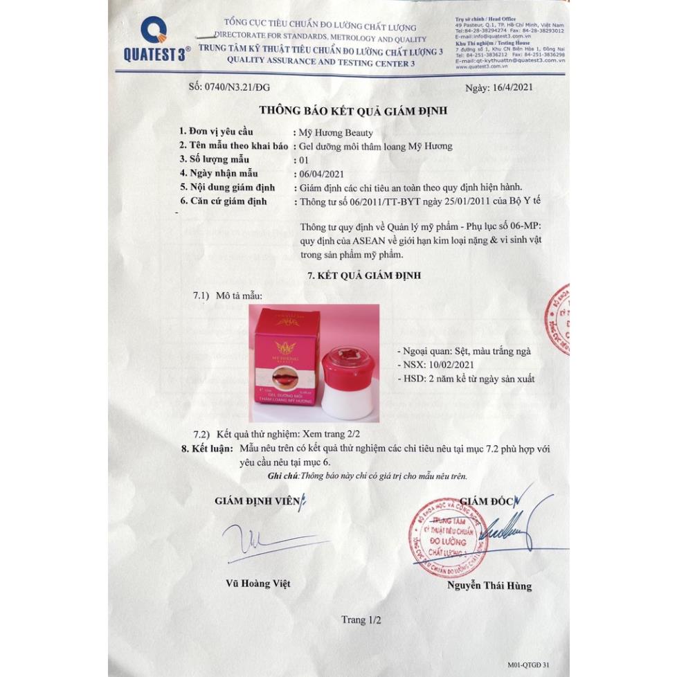 Dưỡng Môi Thâm Loang Mỹ Hương  Mã SPM Mã SPM