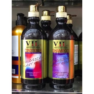 Cặp Dầu gội xả cân bằng PH siêu mềm mượt VIL 1000ml x2