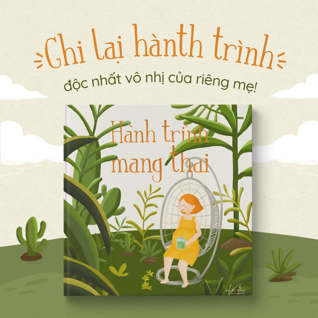 Sổ Nhật Ký Hành Trình Mang Thai Độc Đáo Cho Mẹ Bầu | Nhà Đậu 109