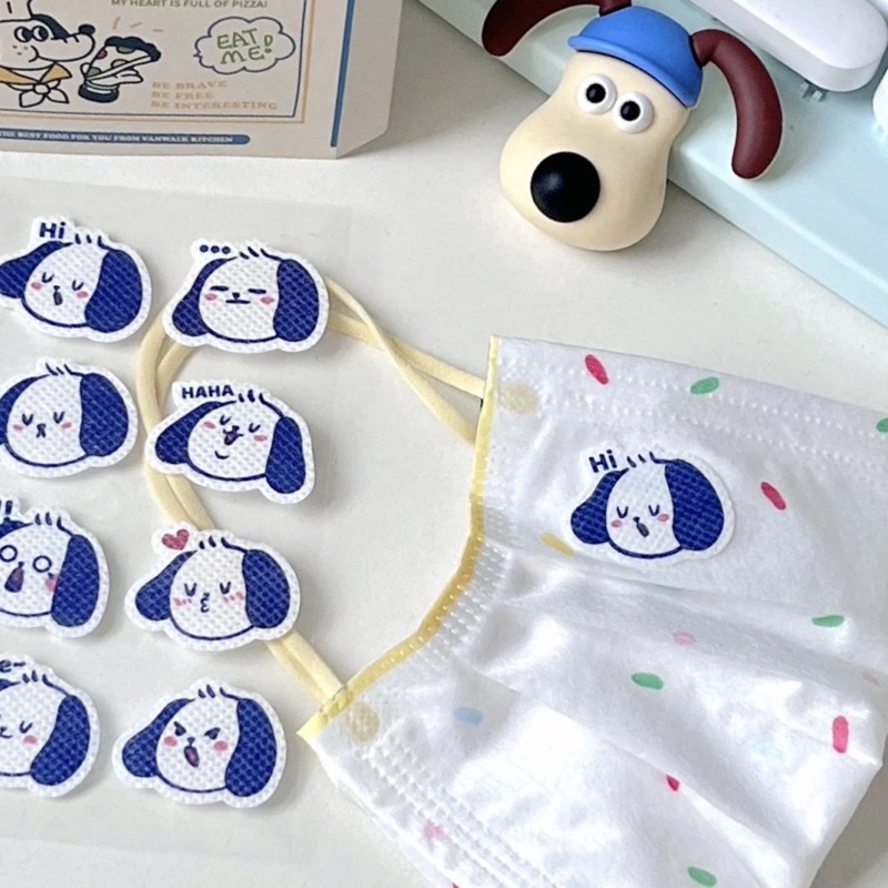 Sticker dán Khẩu trang kháng khuẩn - giảm mùi