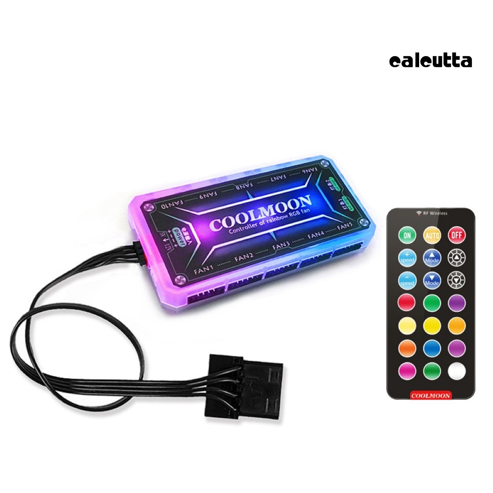 Bộ Điều Khiển Quạt Tản Nhiệt Tích Hợp Đèn Led Rgb