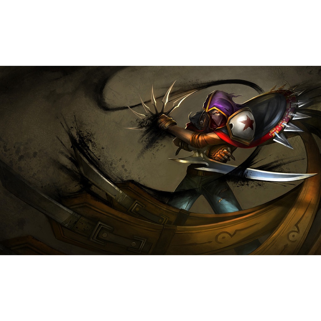 Poster A3, A4, A5 dán tường League of Legends, decal trang trí có keo TALON - Mẫu 1, nhận in theo yêu cầu