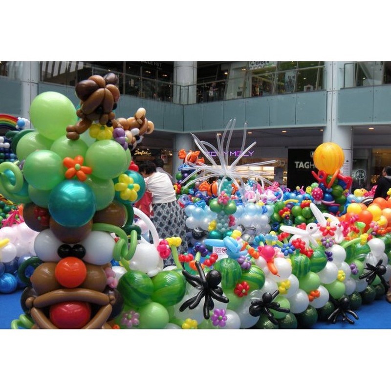 Set 20 Bong Bóng Cao Su Dài 30Cm Màu Sắc Ngẫu Nhiên