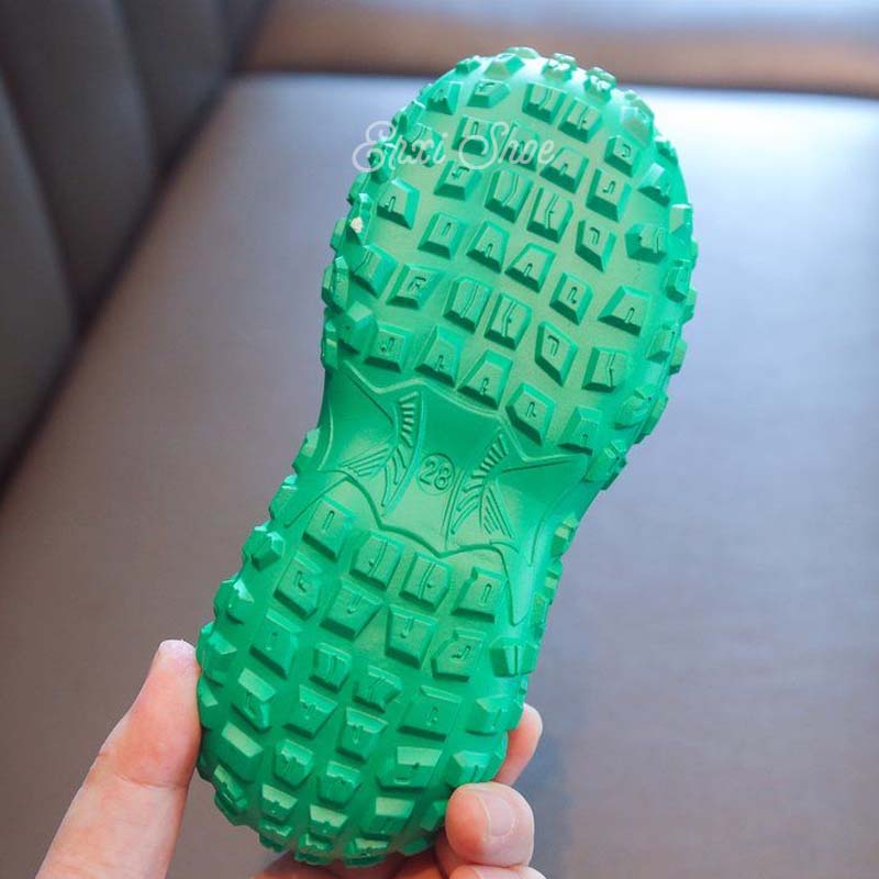 Oeteo Giày Bốt Vải Dệt Cổ Thấp Thời Trang Cho Bé