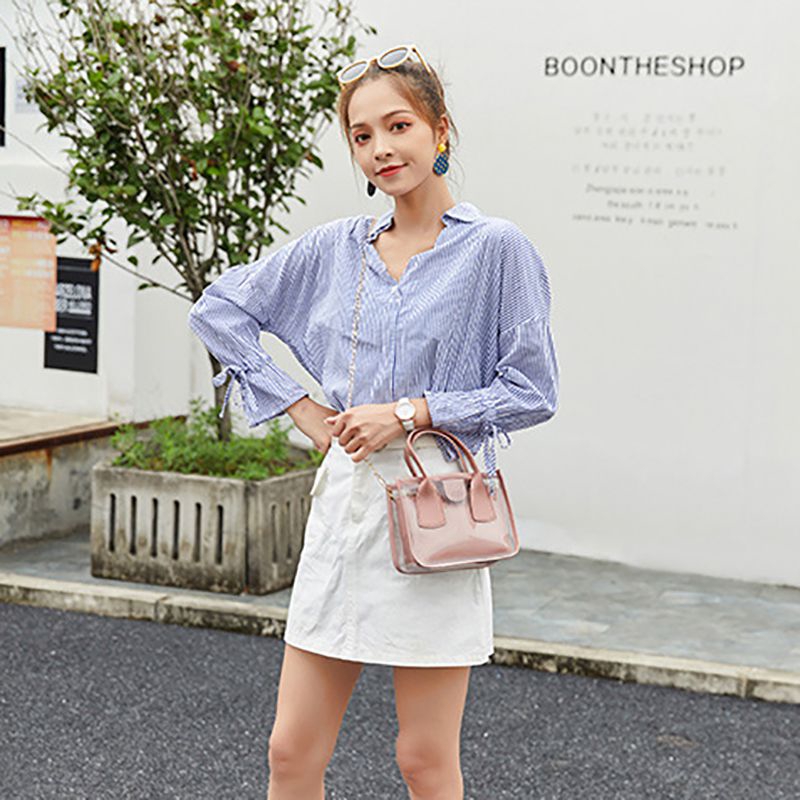 Túi Đeo Chéo Kiêm Xách Tay Nhiều Màu Rõ Nét Thời Trang Sành Điệu Cho Nữ