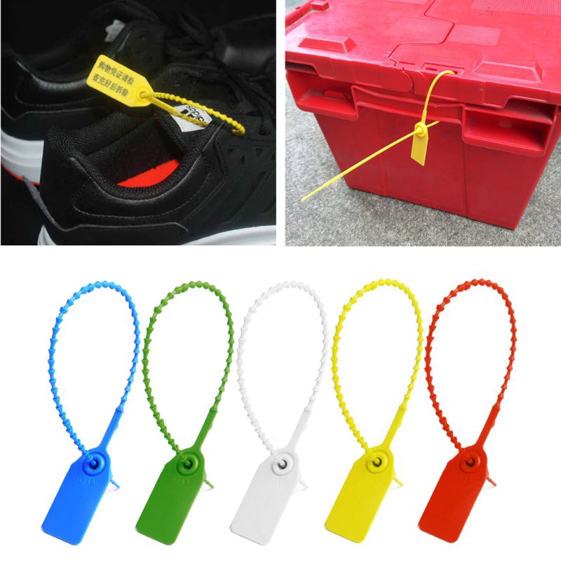Set 100 dây rút nhựa dùng 1 lần giúp đánh dấu/ niêm phong đồ dùng tiện lợi