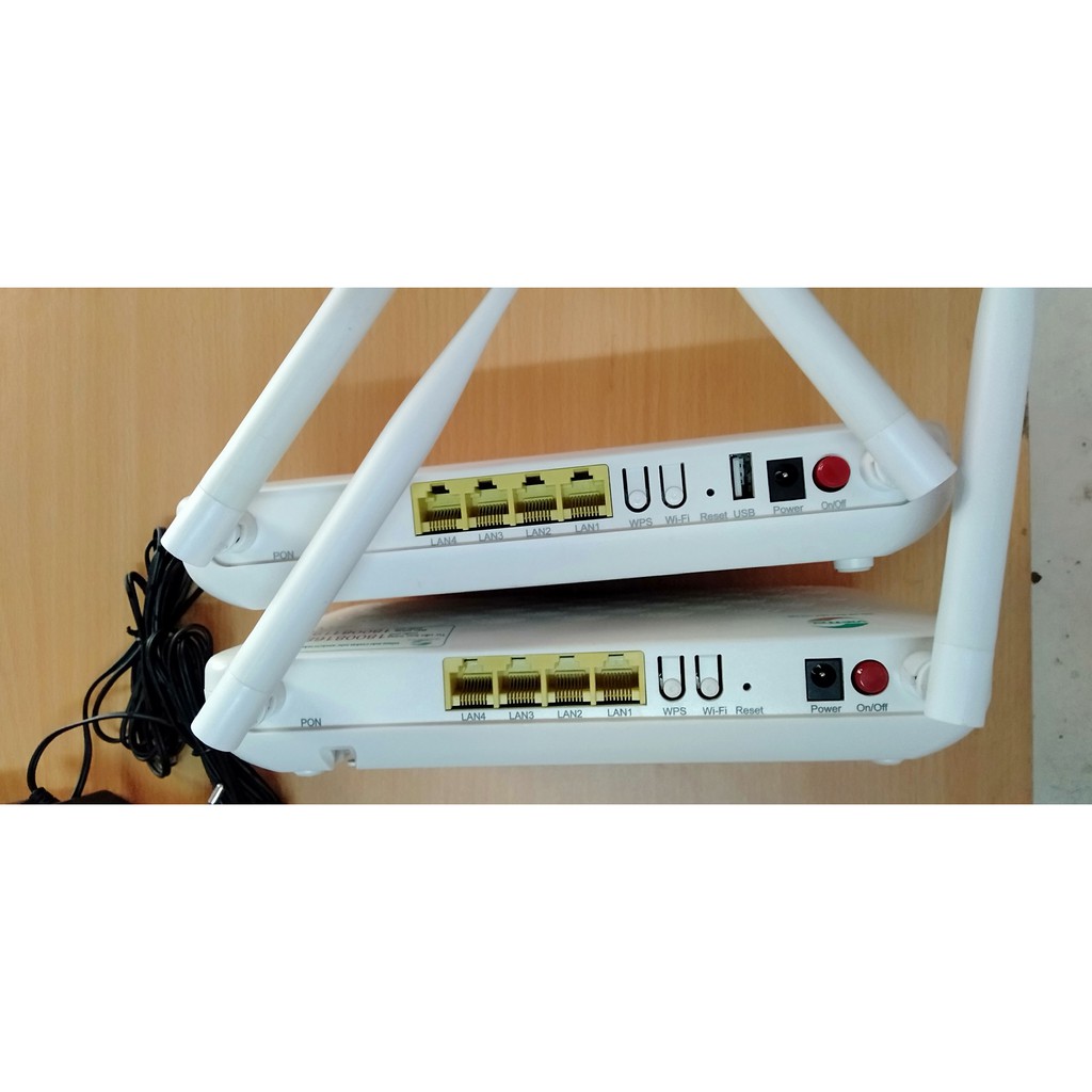 Modem Quang Gpon Ont ZTE Nhà Mạng ( V.N.P.T và VIET.TEL ) ZXHN F600W, ZXHN F606.