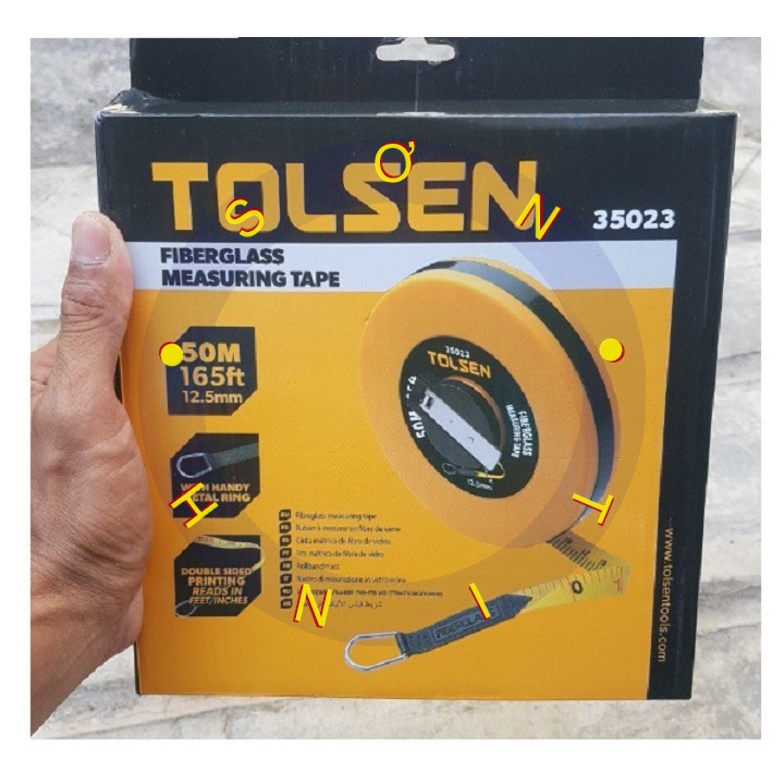 Thước Cuộn 50m Tolsen 35023