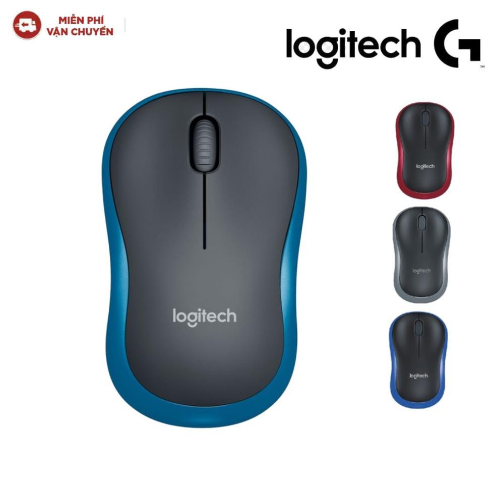 Chuột không dây LOGITECH M185 - Hàng chính hãng new 100%